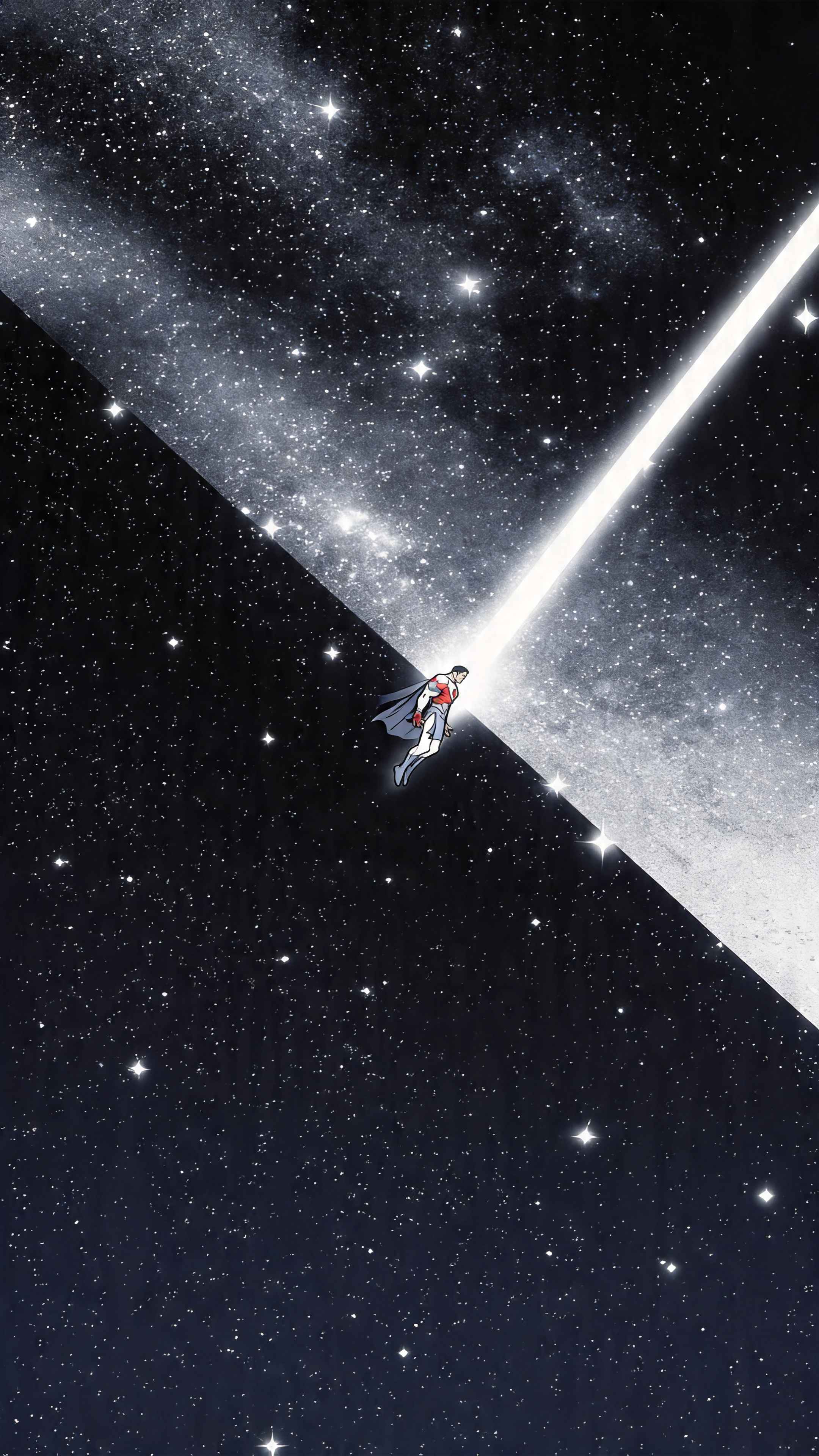 Omni-Man Cosmic Void - 4K Phone Background