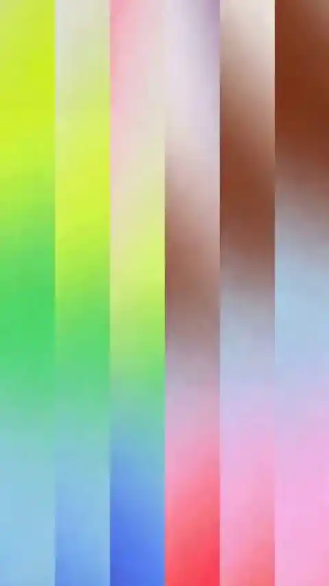 Dynamic Gradient Color Stripes 4K Live Wallpaper