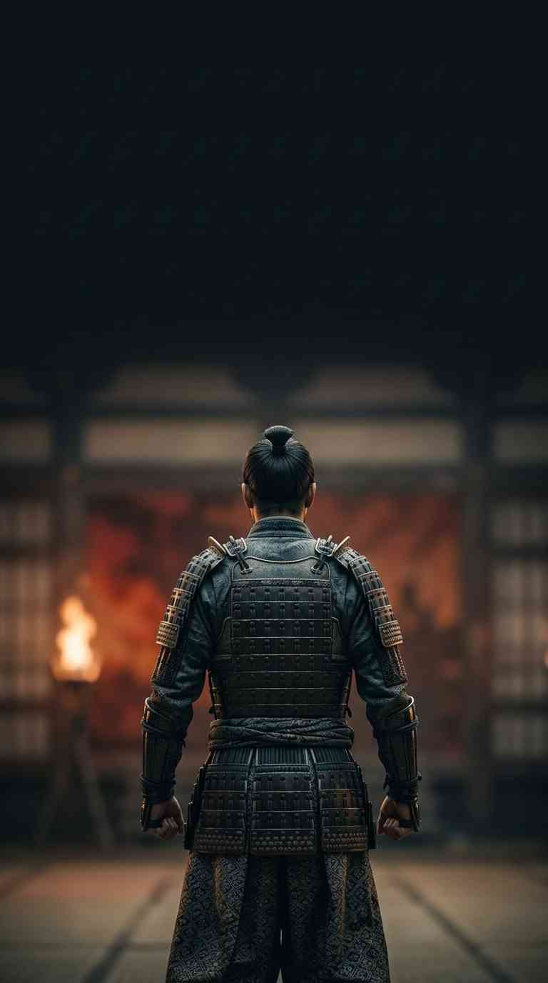 Samurái en Armadura Cinematográfica - Fondos de Pantalla