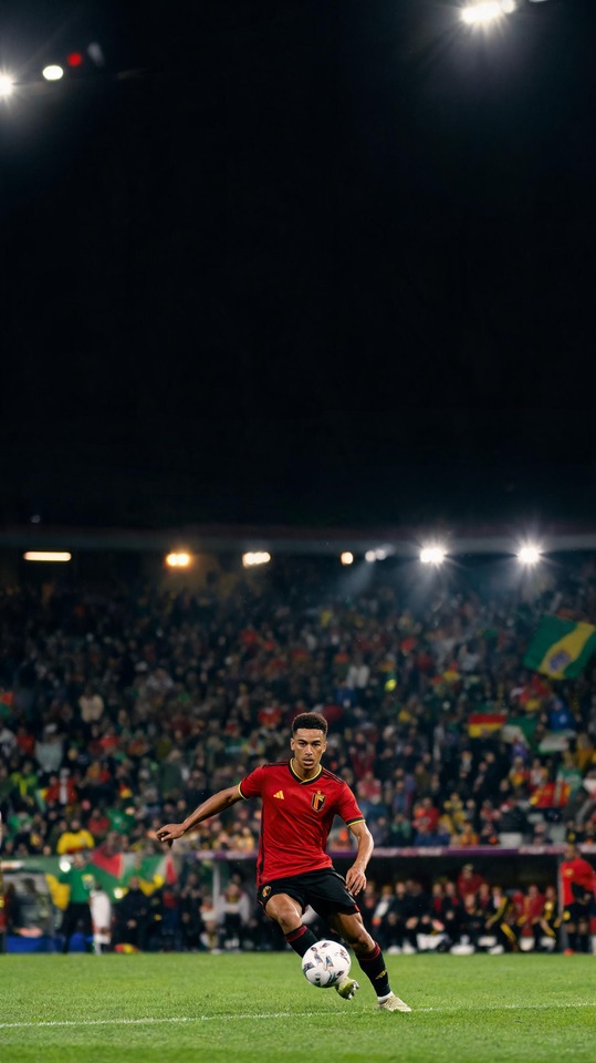 Youri Tielemans Belgien - 4K Handy Wallpaper