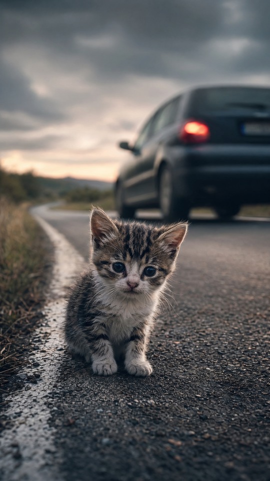 Chaton & Kitten Realistic - 4K Wallpaper