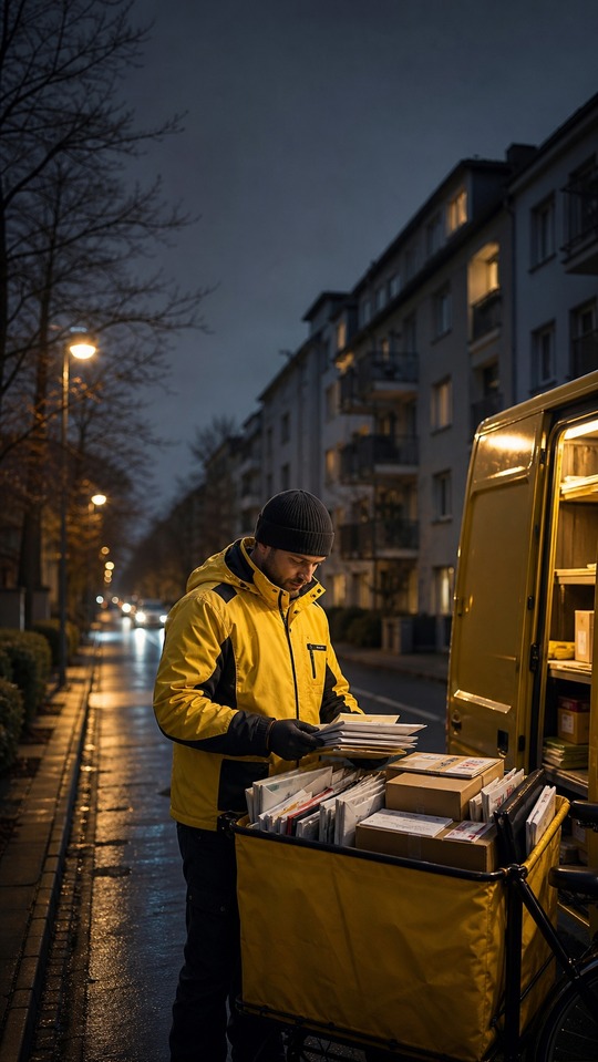 Deutsche Post Delivery Cinematic - 4K Wallpaper