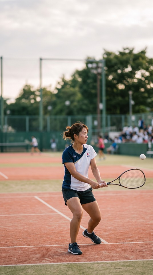 Soft Tennis Japan Athlete - 4K Sports Wallpaper