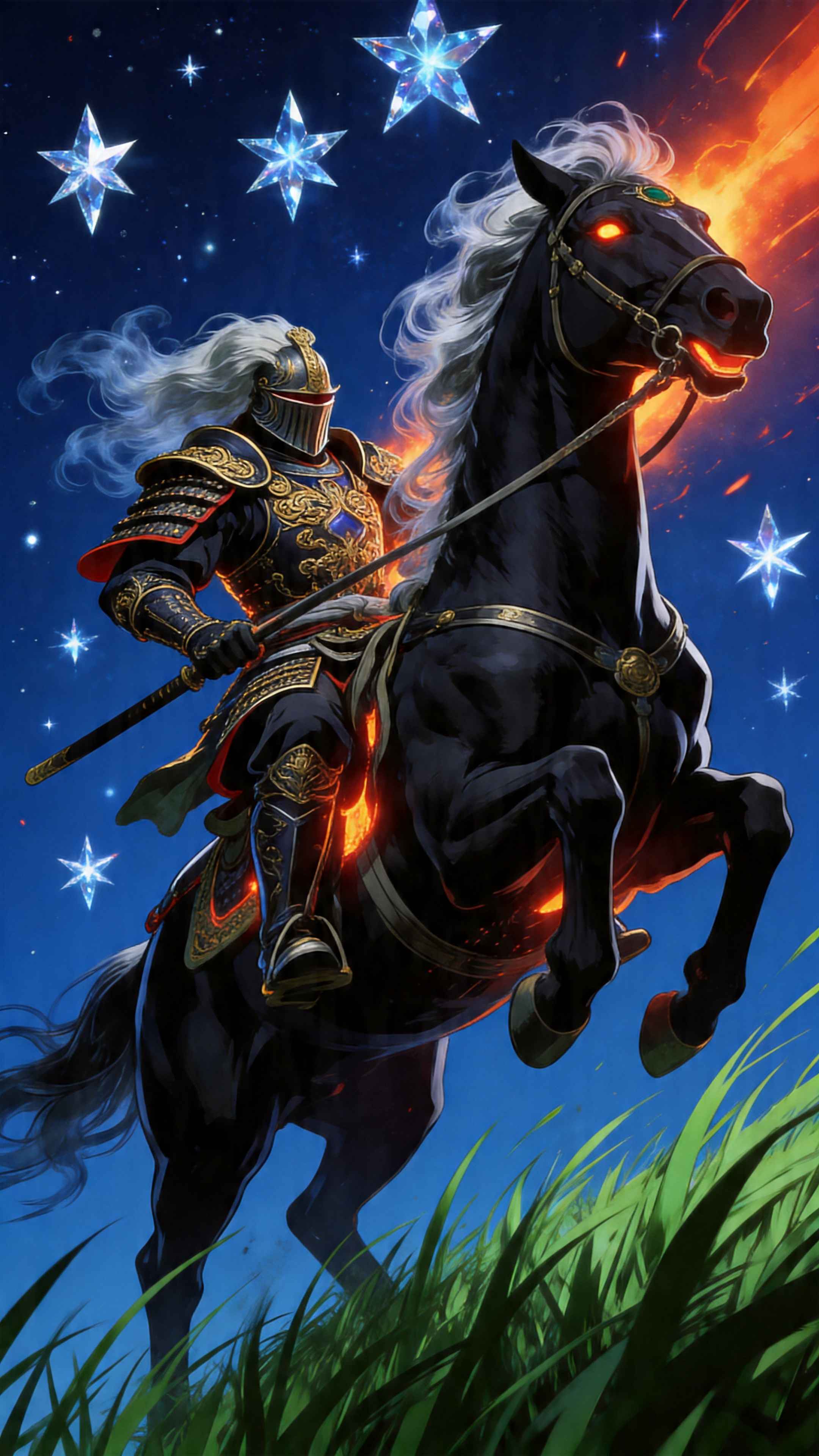 Dark Knight Fantasy Illustration - 4K Wallpapers