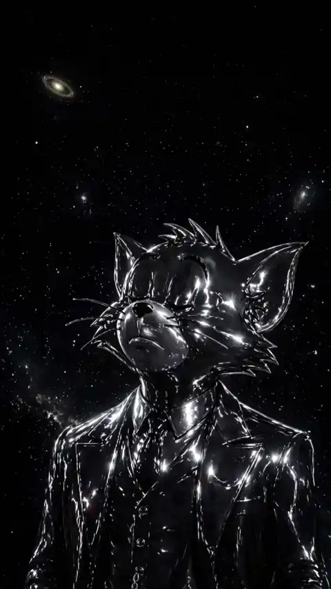 Chrome Tom Suit Space - Live Wallpaper