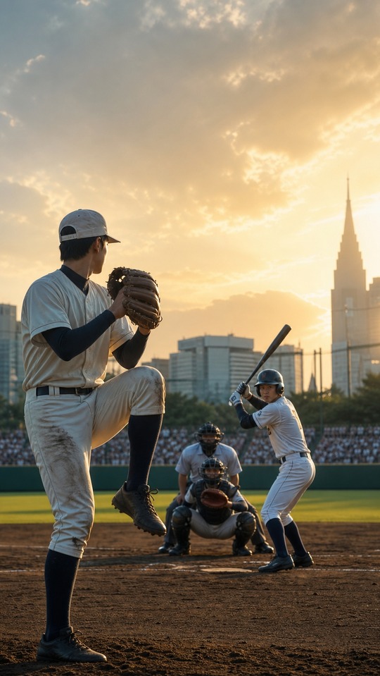 Tokyo High School Baseball - Cinematic 4K Lock Screen