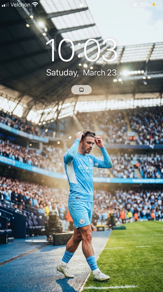 Jack Grealish Cinematic Match Moment - 4K Background