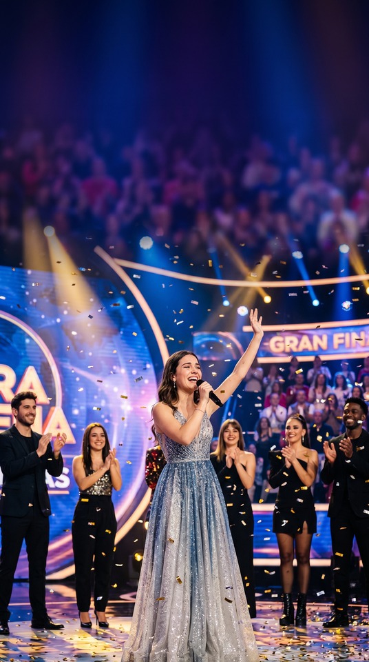 Finalistas Tu Cara Me Suena 2026 - Maria Parrado 4K Wallpaper