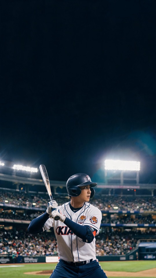KIA Tigers KBO Baseball - 4K Mobile Wallpaper