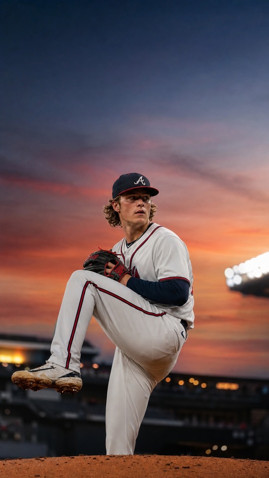 Owen Murphy Atlanta Braves Prospect - 4K Background