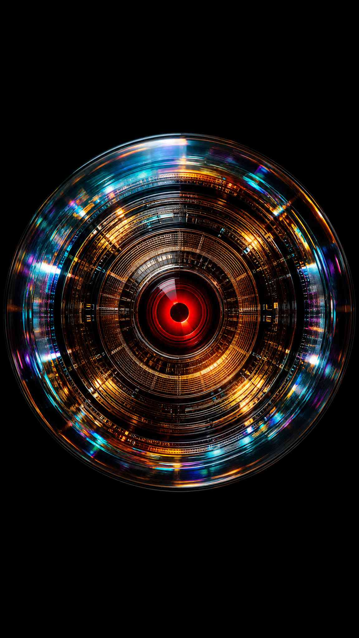 Cybernetic Eye Abstract - 4K Background