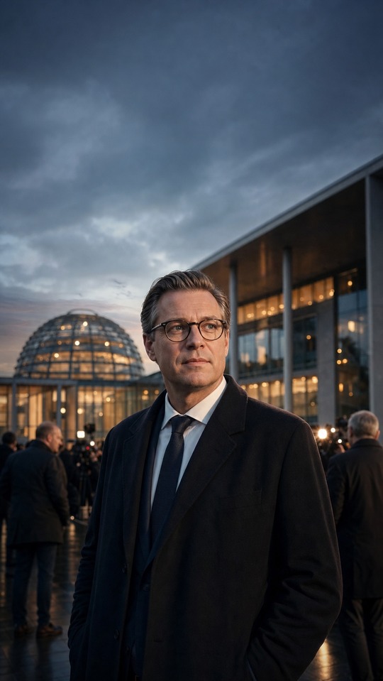 Stefan Evers Berlin Politics - 4K Phone Background
