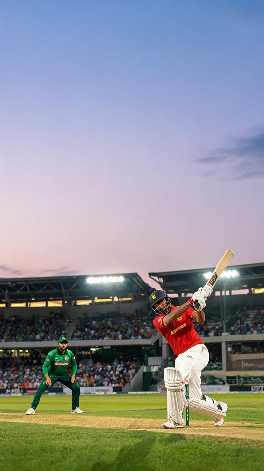 ZIM vs BAN Cricket - 4K Handy Wallpaper