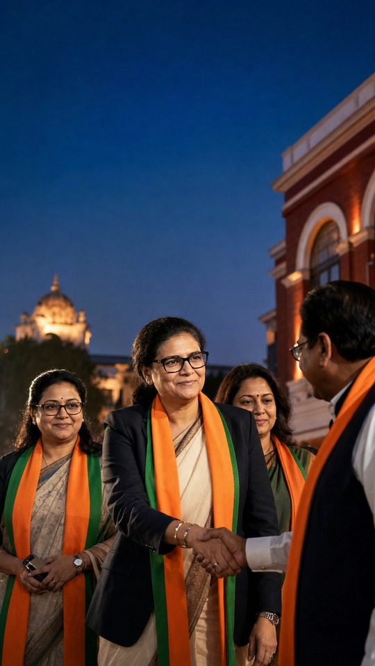 Sushmita Dev - Leader du BJP Fond d'écran Mobile 4K