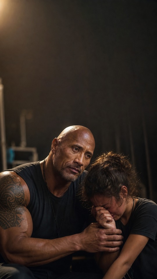 Dwayne Johnson Empathy & Comfort - 4K Wallpapers