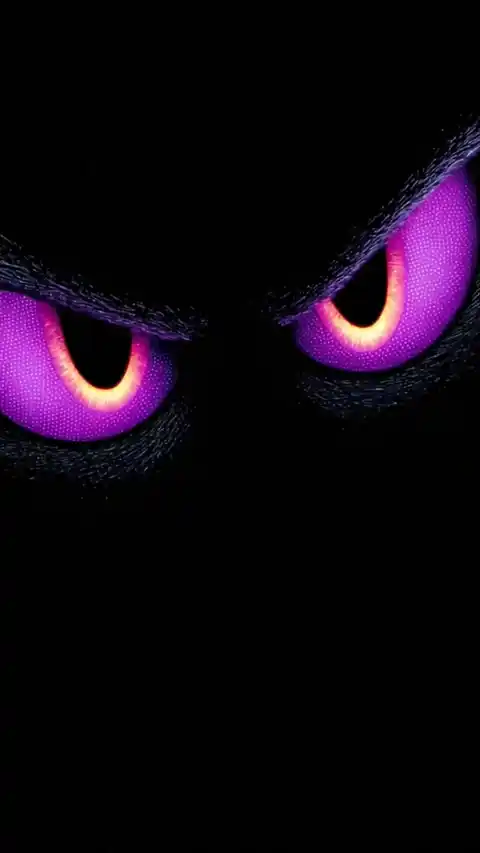 Dunkler Live Hintergrund - Lila Augen