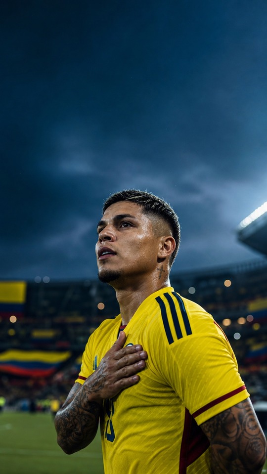 Cucho Hernandez Colombia National Team - 4K Wallpaper