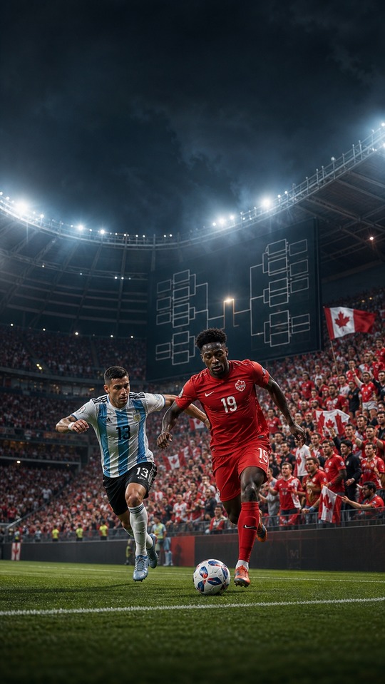 FIFA Turnierbaum 2026 - Fußball 4K Hintergründe