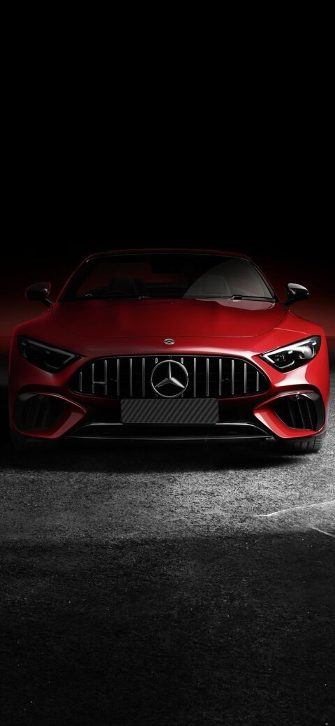 Mercedes-Benz AMG SL Rojo - Fondos para Celular 4K