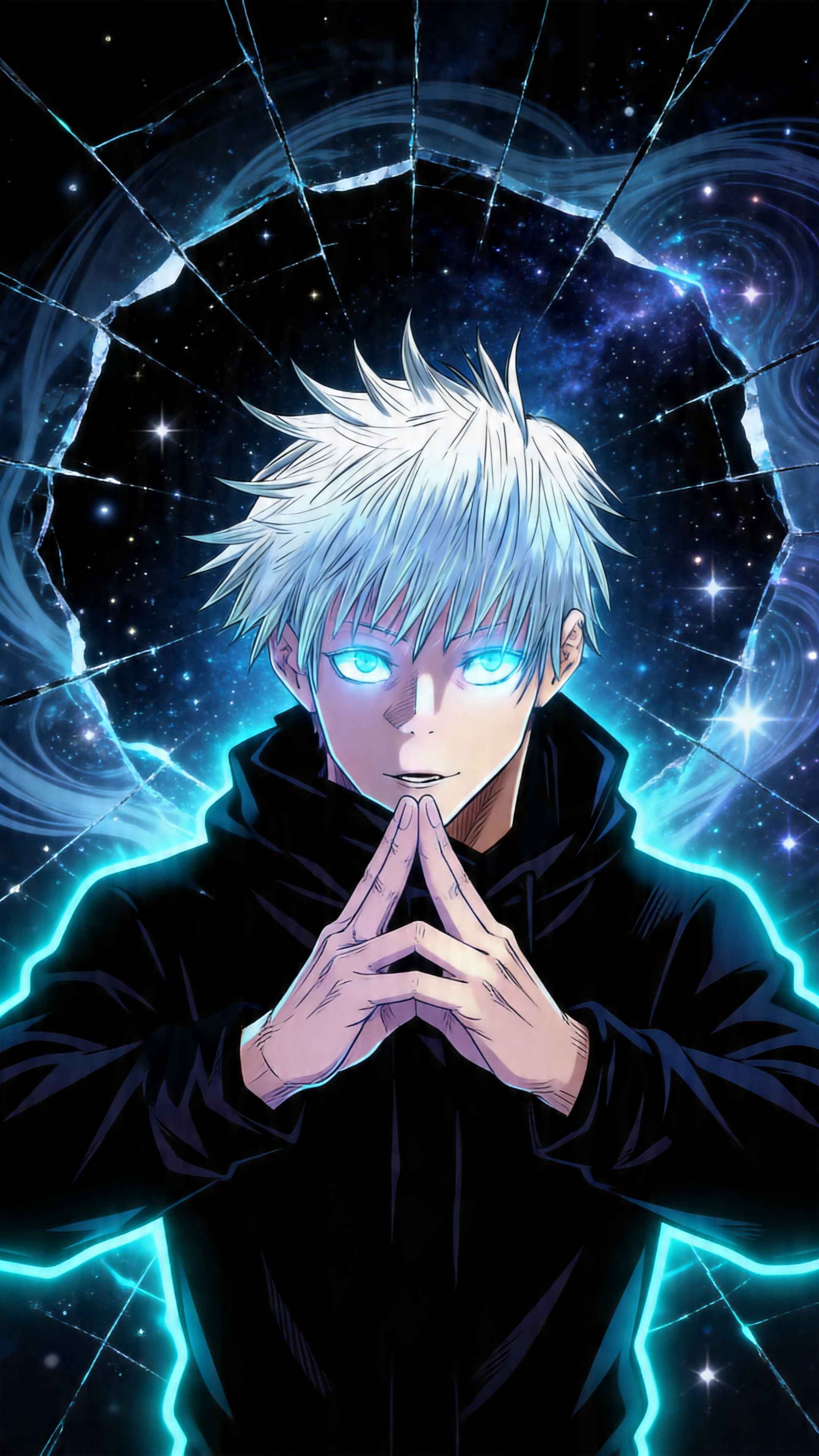 Satoru Gojo Infinite Void - 4K Mobile Wallpaper