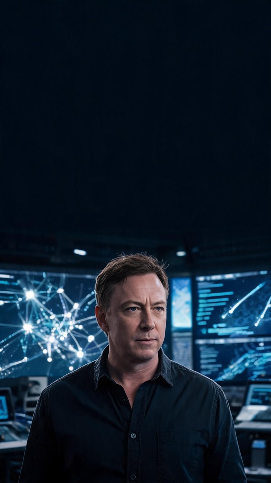 Elon Musk Cinematic Realistic Tech - 4K Wallpaper