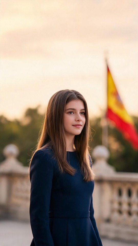 Leonor de Borbón Realismo Cinematográfico - Fondos 4K