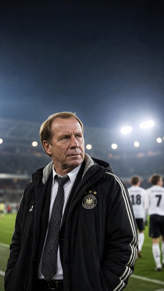 Berti Vogts German National Team - 4K Phone Background