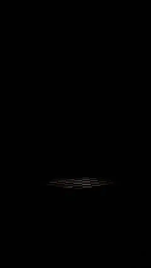 Dark Minimalist Checkered Platform - Live Wallpaper