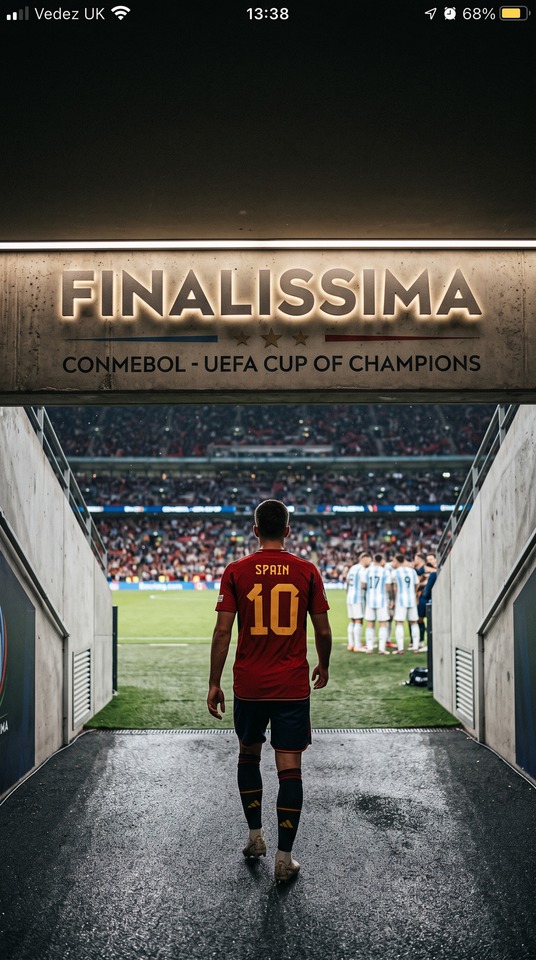 Finalissima España vs Argentina - Fondos de Pantalla 4K