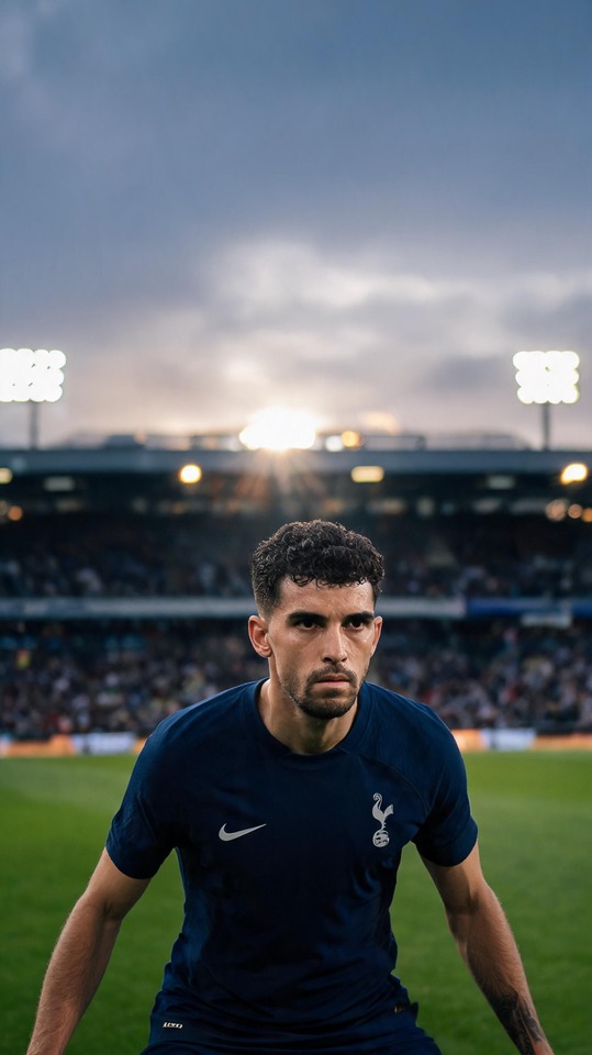 Cristian Romero Tottenham - Fondo de Pantalla 4K