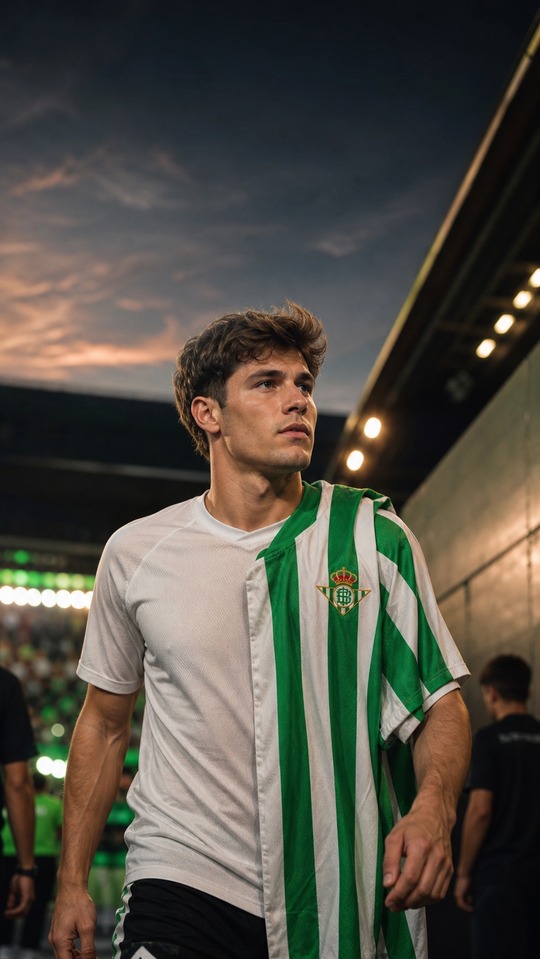 Fran García Real Betis - Cinematic 4K Mobile Wallpaper