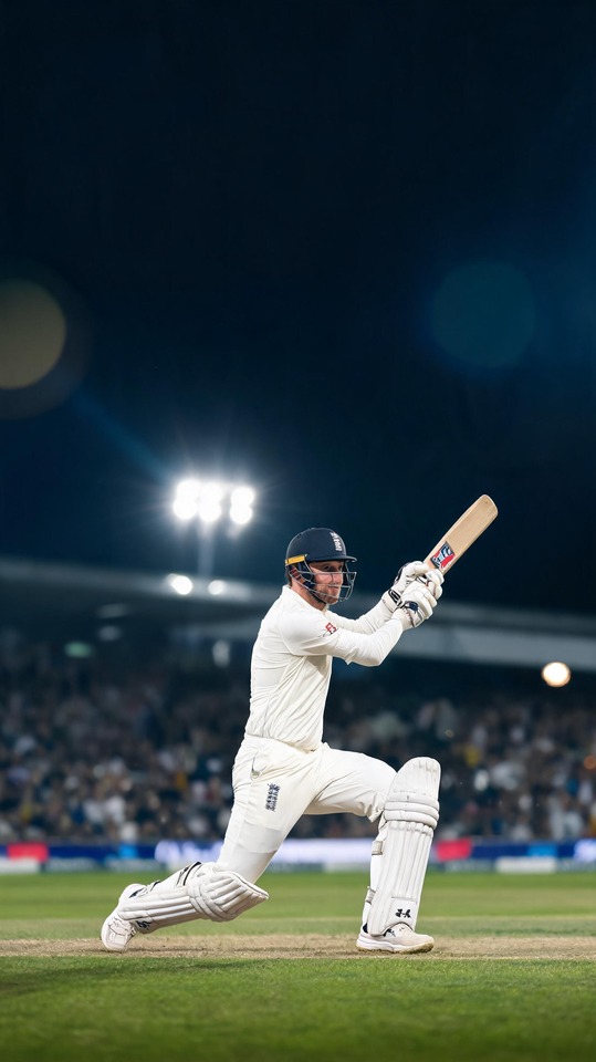 Jos Buttler Action Shot - 4K Mobile Wallpaper