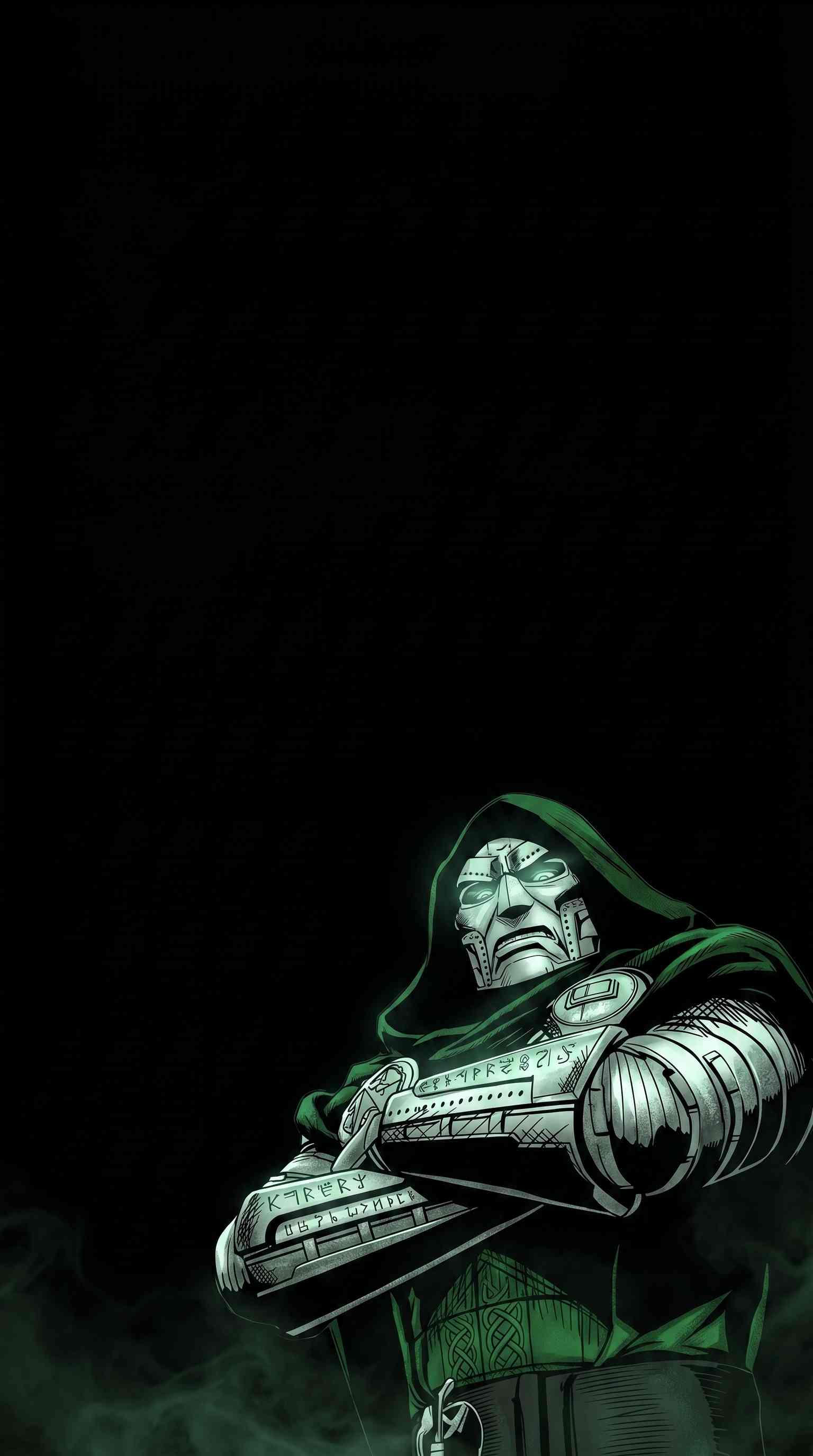 Dr. Doom Marvel Comic - 4K Wallpaper