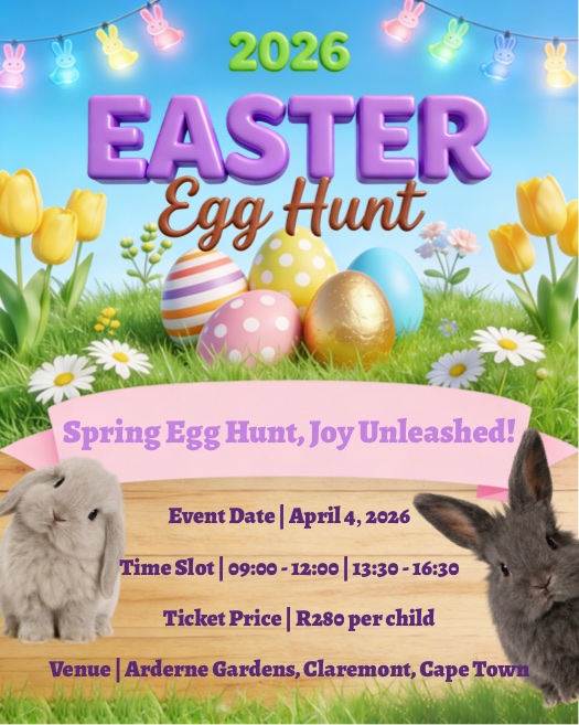 2026 Easter Egg Hunt Event Poster Template