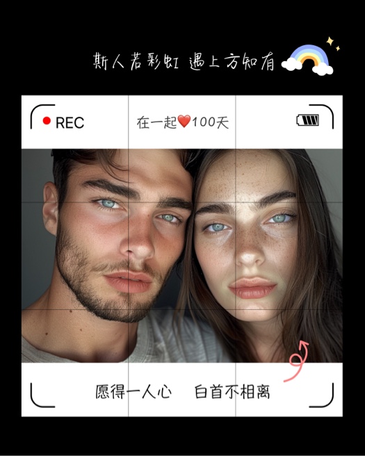 Cinematic Couple Anniversary - Photo Layout