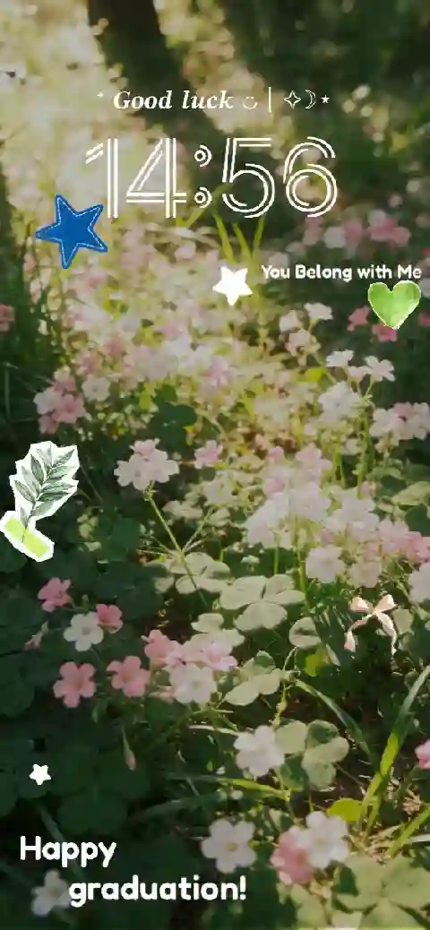 毕业季竖版拼贴