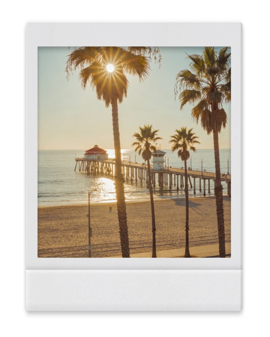 Summer Retro Polaroid - Photo Template