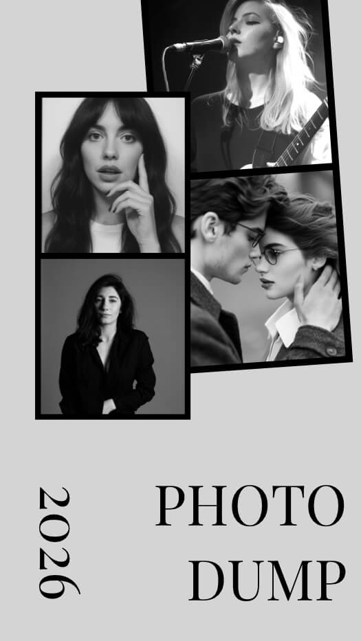 Minimalist 2026 Photo Dump - Instagram Layout