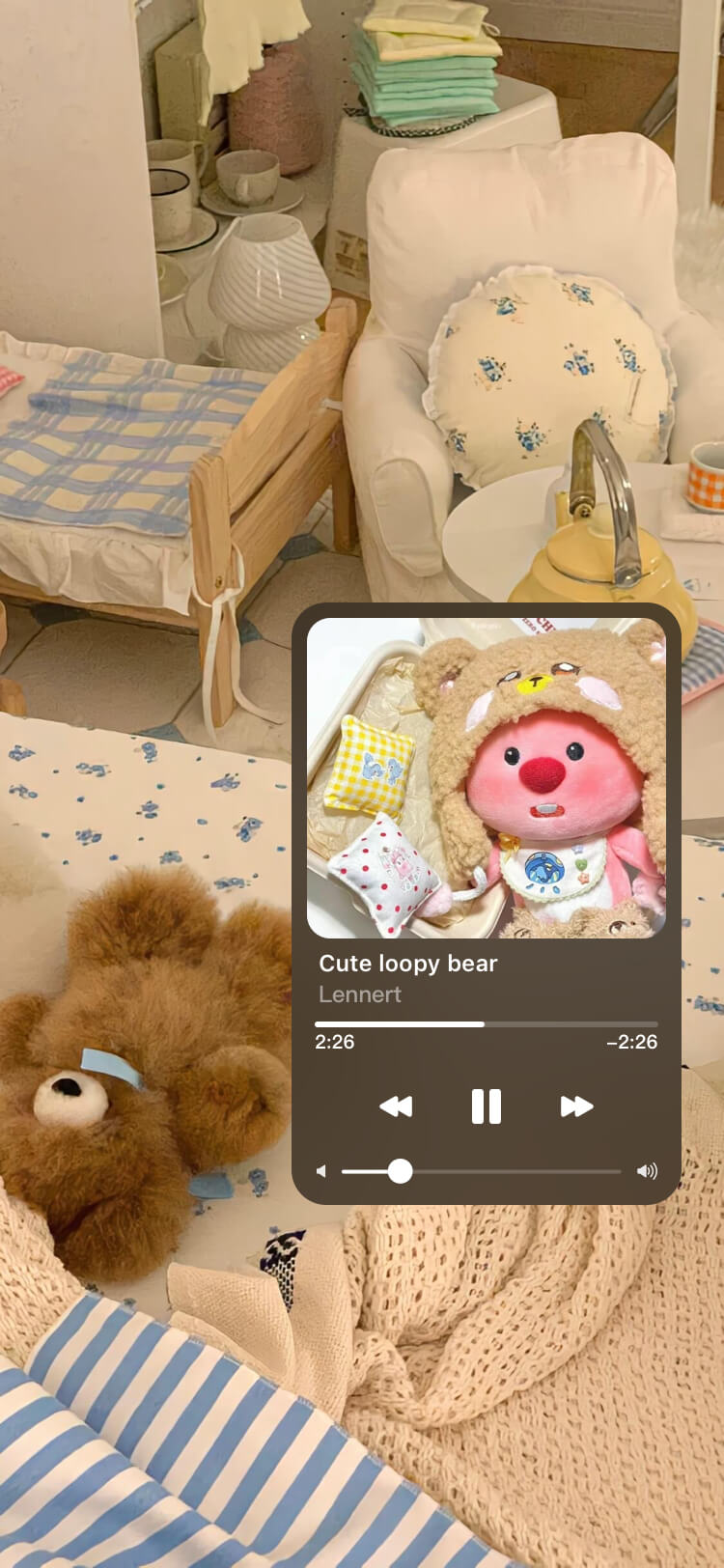 Gemütliches Zimmer Loopy - DIY Musik-Player Vorlage