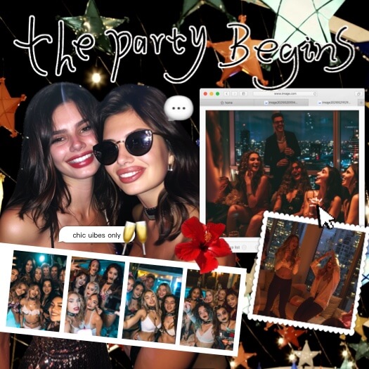 Y2K Nightlife Style - Freestyle Party Template