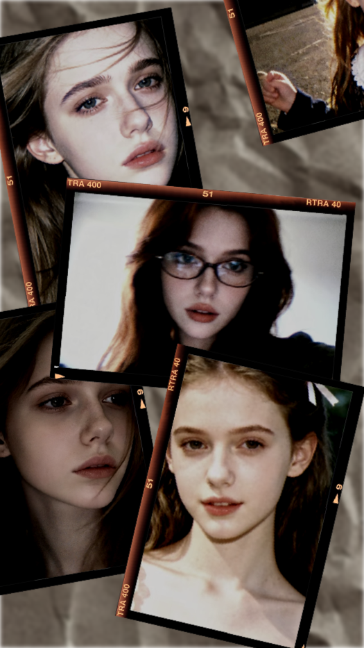 Retro Film Ästhetik - Collage Vorlage