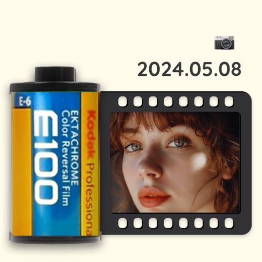 Retro Analog Film - Photo Collage Template
