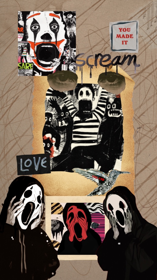 Grunge Horror Aesthetic - Photo Layout