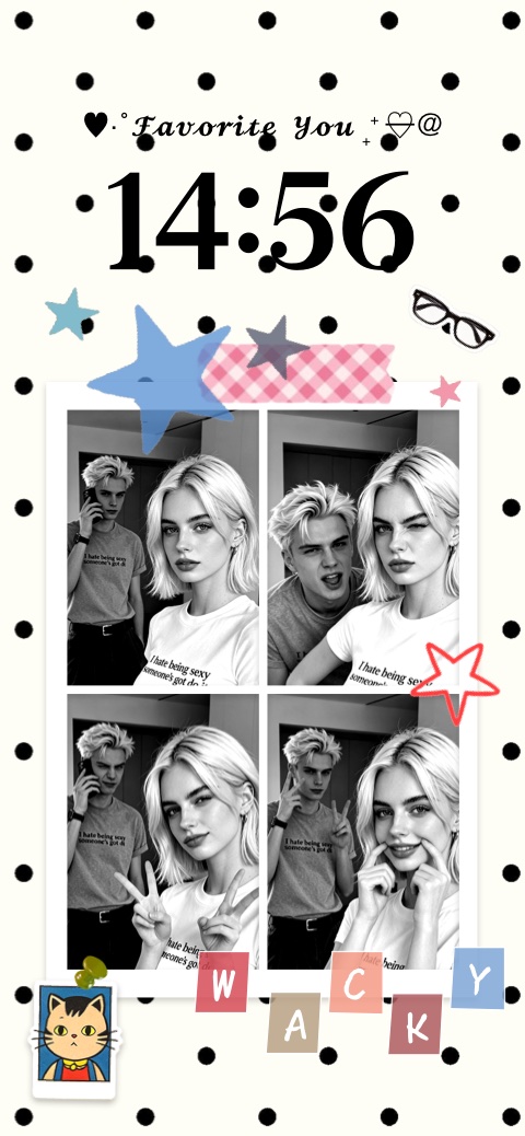 Create a Custom Y2K Scrapbook Photo Wallpaper