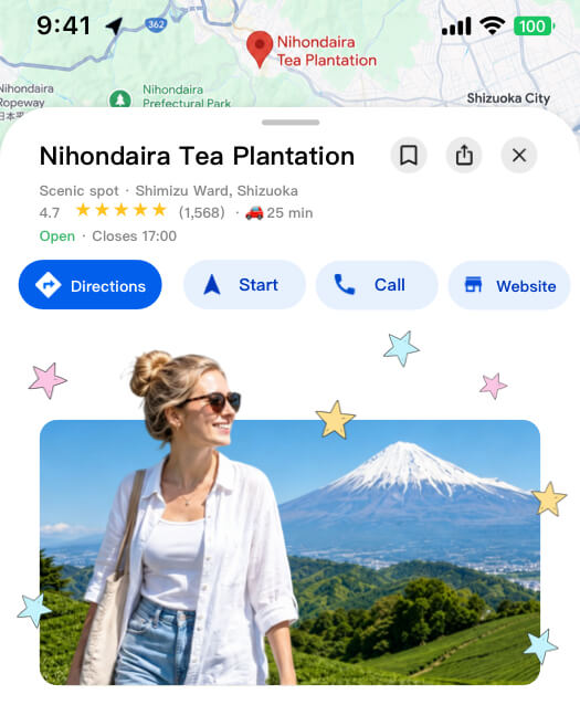 Travel Journal UI - Collage Template