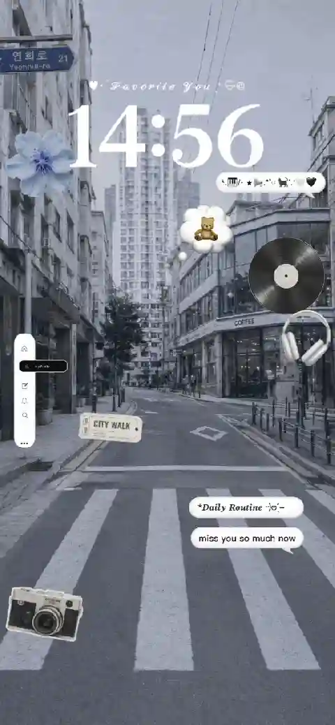 Urban City Walk Aesthetic - Custom Live Template