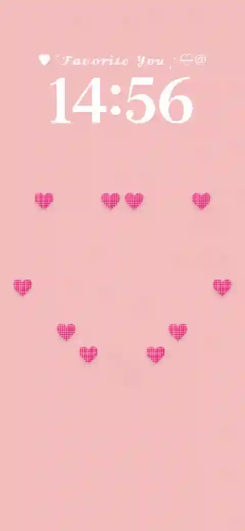 Pink Heart Aesthetic - Custom Live Template
