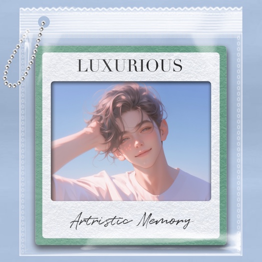 Photocard Artistique de Luxe - Modèle Photo