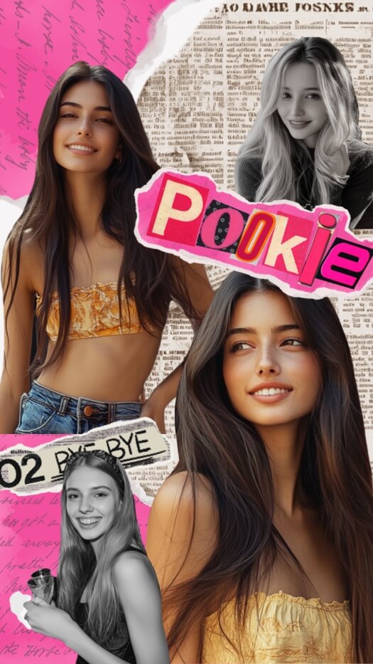 Scrapbook Y2K - Modèle de Montage Photo