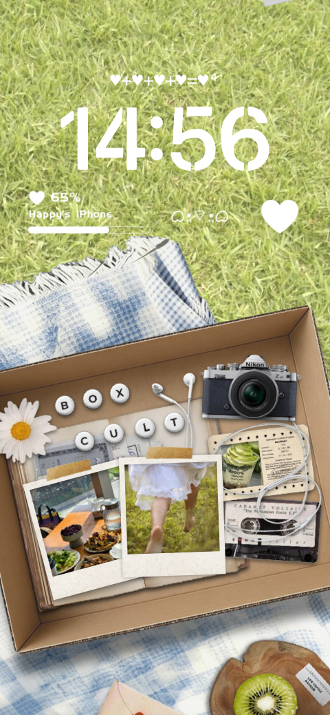 Picknick Ästhetik - Eigene Hintergrund Vorlage